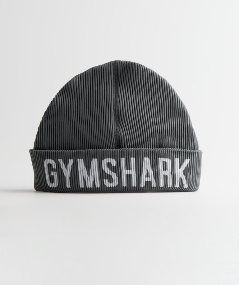 Czapki Beanie Gymshark Seamless Docker Szare | PL 153GMW